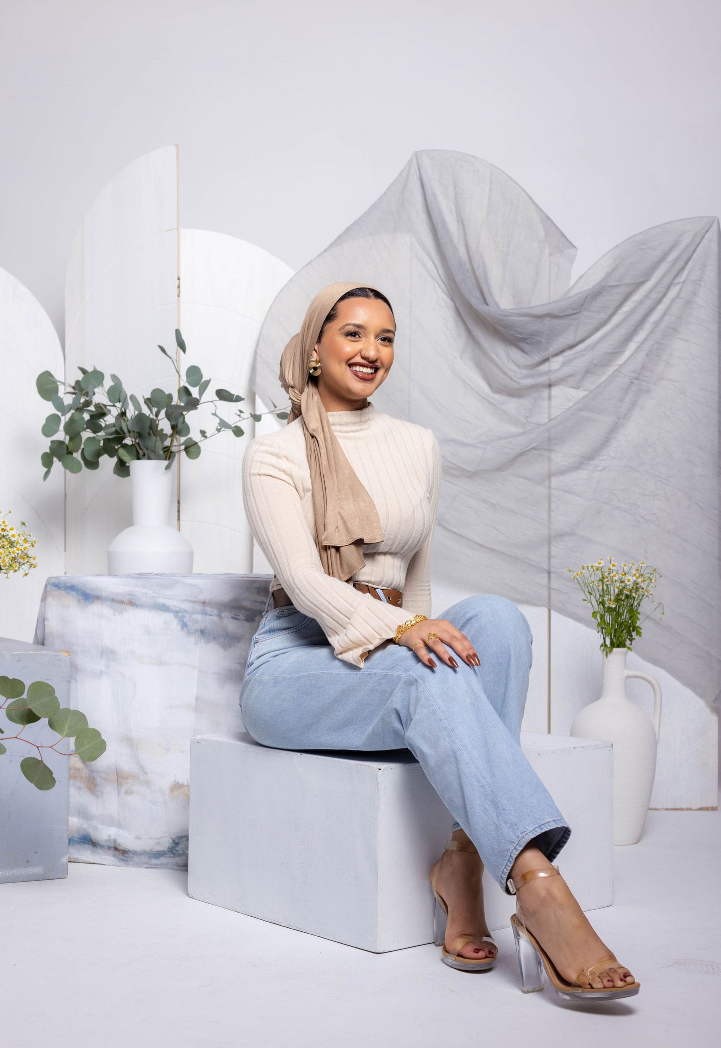 Earthy Taupe Soft Jersey