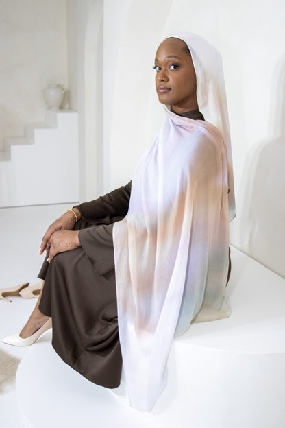 Farasha Dust Printed Modal Hijab