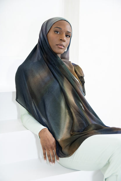 Ghaba Blend Printed Modal Hijab