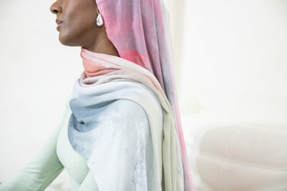 Zaher Ombre Printed Modal Hijab