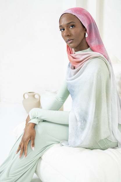 Zaher Ombre Printed Modal Hijab